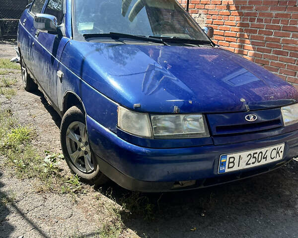 Синий ВАЗ 2110, объемом двигателя 1.5 л и пробегом 225 тыс. км за 900 $, фото 1 на Automoto.ua