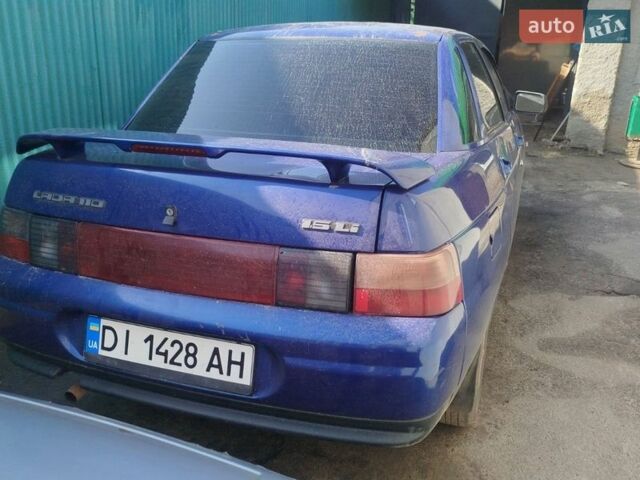 Синий ВАЗ 2110, объемом двигателя 1.5 л и пробегом 100 тыс. км за 1350 $, фото 1 на Automoto.ua