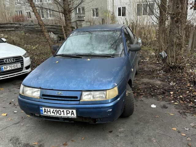 Синий ВАЗ 2110, объемом двигателя 1.5 л и пробегом 250 тыс. км за 650 $, фото 1 на Automoto.ua