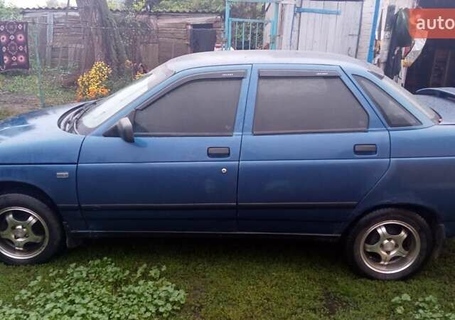 Синий ВАЗ 2110, объемом двигателя 1.5 л и пробегом 240 тыс. км за 2150 $, фото 1 на Automoto.ua