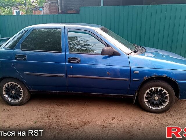 Синий ВАЗ 2110, объемом двигателя 1.5 л и пробегом 240 тыс. км за 1500 $, фото 1 на Automoto.ua