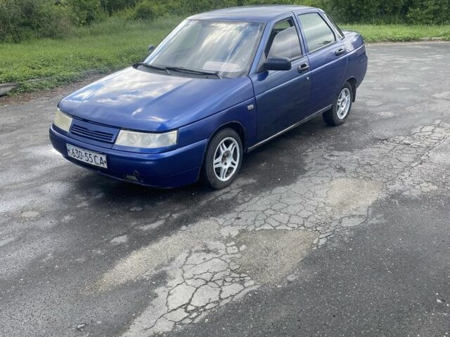 Синий ВАЗ 2110, объемом двигателя 1.5 л и пробегом 10 тыс. км за 1134 $, фото 1 на Automoto.ua