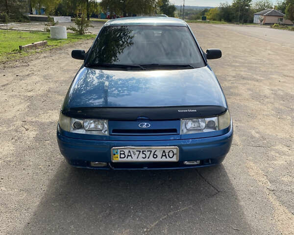 Синий ВАЗ 2110, объемом двигателя 1.6 л и пробегом 160 тыс. км за 1500 $, фото 1 на Automoto.ua