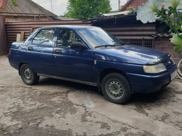 Синий ВАЗ 2110, объемом двигателя 1.6 л и пробегом 200 тыс. км за 1450 $, фото 1 на Automoto.ua