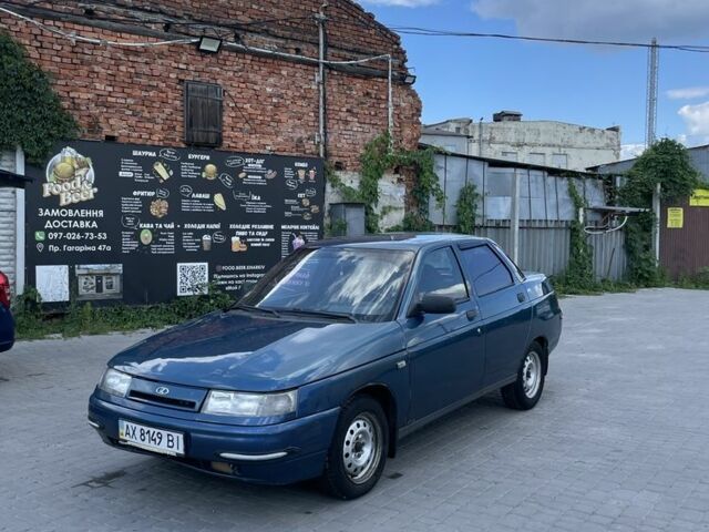 Синий ВАЗ 2110, объемом двигателя 1.6 л и пробегом 250 тыс. км за 850 $, фото 1 на Automoto.ua