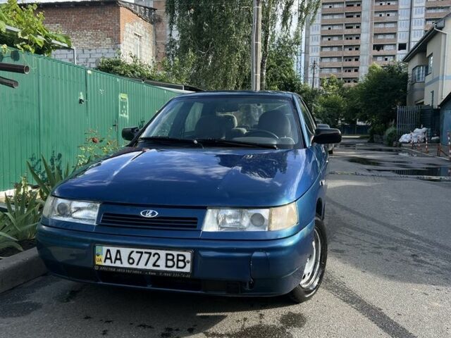 Синий ВАЗ 2110, объемом двигателя 1.6 л и пробегом 203 тыс. км за 1000 $, фото 1 на Automoto.ua