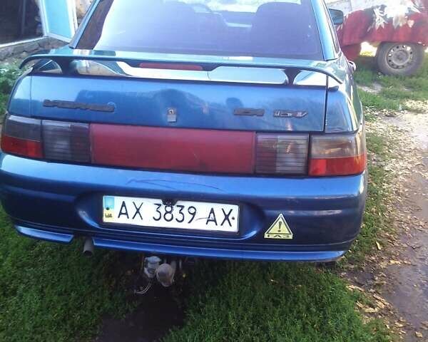 Синий ВАЗ 2110, объемом двигателя 1.6 л и пробегом 320 тыс. км за 2650 $, фото 1 на Automoto.ua
