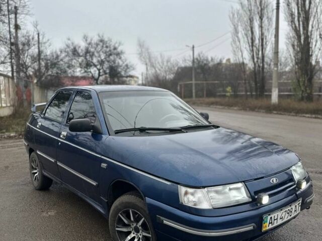 Синий ВАЗ 2110, объемом двигателя 1.6 л и пробегом 101 тыс. км за 1600 $, фото 1 на Automoto.ua