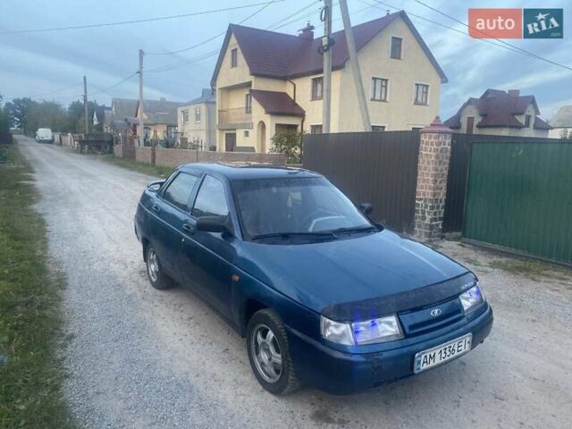 Синий ВАЗ 2110, объемом двигателя 1.6 л и пробегом 200 тыс. км за 950 $, фото 1 на Automoto.ua