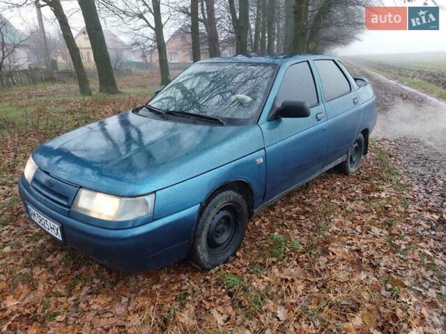 Синий ВАЗ 2110, объемом двигателя 1.6 л и пробегом 199 тыс. км за 950 $, фото 1 на Automoto.ua