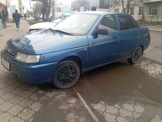 Синий ВАЗ 2110, объемом двигателя 0 л и пробегом 190 тыс. км за 2200 $, фото 1 на Automoto.ua