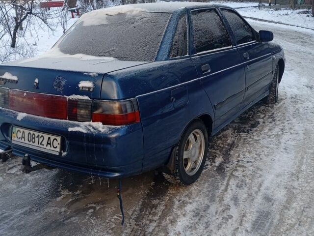 Синий ВАЗ 2110, объемом двигателя 1.6 л и пробегом 130 тыс. км за 1600 $, фото 1 на Automoto.ua