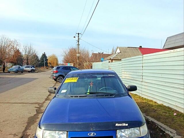 Синий ВАЗ 2110, объемом двигателя 1.6 л и пробегом 293 тыс. км за 1510 $, фото 1 на Automoto.ua