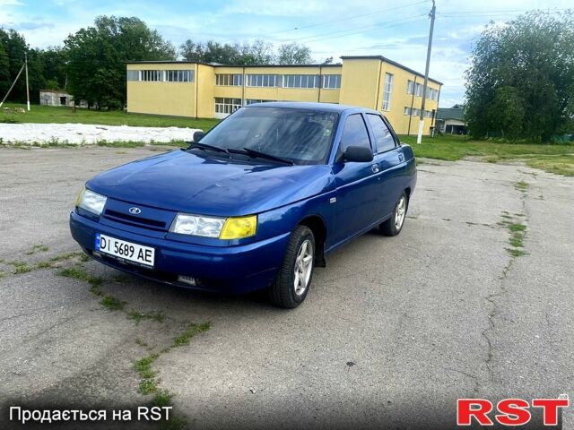 Синий ВАЗ 2110, объемом двигателя 1.6 л и пробегом 210 тыс. км за 1900 $, фото 1 на Automoto.ua