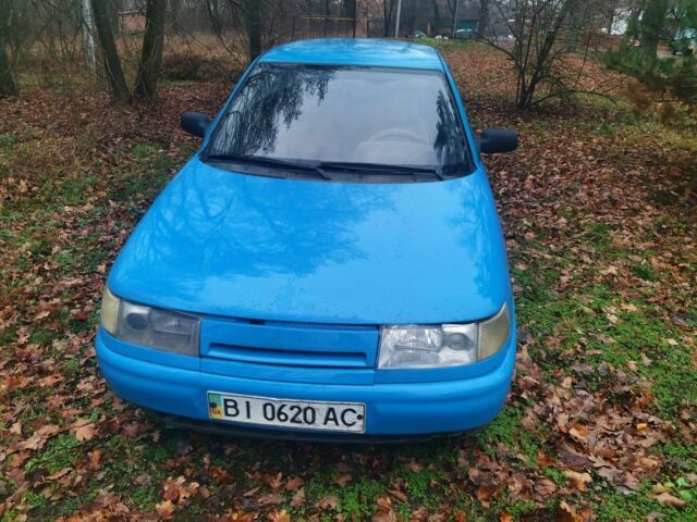 Синий ВАЗ 2110, объемом двигателя 1.6 л и пробегом 445 тыс. км за 1199 $, фото 1 на Automoto.ua