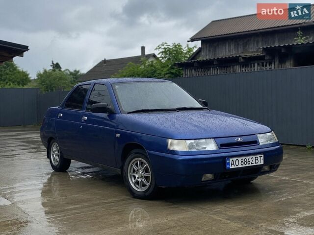 Синий ВАЗ 2110, объемом двигателя 1.6 л и пробегом 92 тыс. км за 2200 $, фото 1 на Automoto.ua