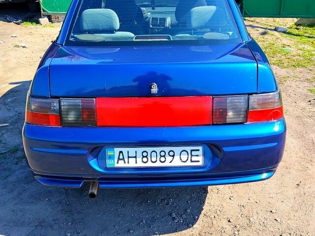 Синий ВАЗ 2110, объемом двигателя 1.6 л и пробегом 179 тыс. км за 1700 $, фото 1 на Automoto.ua