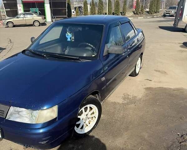 Синий ВАЗ 2110, объемом двигателя 1.6 л и пробегом 329 тыс. км за 1500 $, фото 1 на Automoto.ua