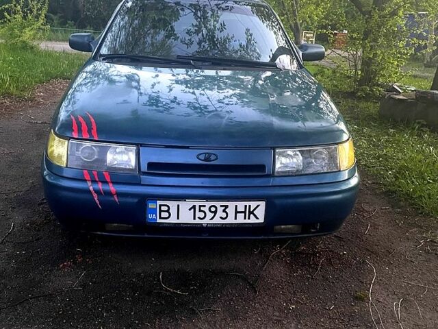 Синий ВАЗ 2110, объемом двигателя 1.6 л и пробегом 280 тыс. км за 2000 $, фото 1 на Automoto.ua