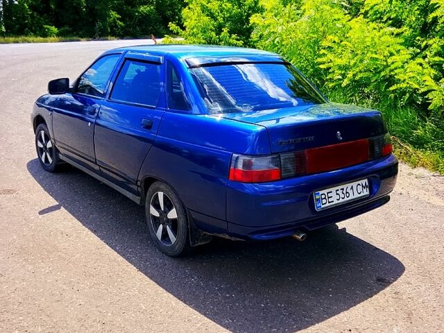 Синий ВАЗ 2110, объемом двигателя 1.6 л и пробегом 0 тыс. км за 2200 $, фото 1 на Automoto.ua