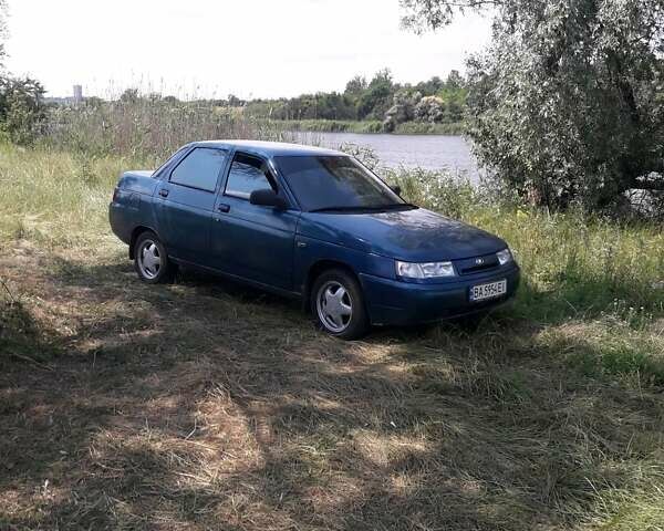 Синий ВАЗ 2110, объемом двигателя 1.6 л и пробегом 170 тыс. км за 2800 $, фото 1 на Automoto.ua