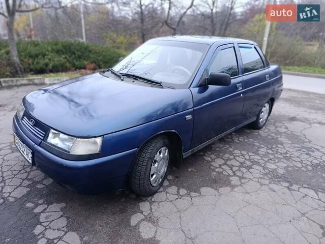 Синий ВАЗ 2110, объемом двигателя 1.6 л и пробегом 209 тыс. км за 1600 $, фото 1 на Automoto.ua