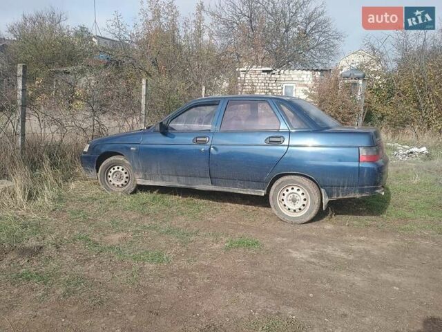 Синий ВАЗ 2110, объемом двигателя 1.6 л и пробегом 157 тыс. км за 1600 $, фото 1 на Automoto.ua