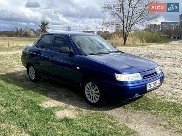 Синий ВАЗ 2110, объемом двигателя 1.6 л и пробегом 238 тыс. км за 1555 $, фото 1 на Automoto.ua