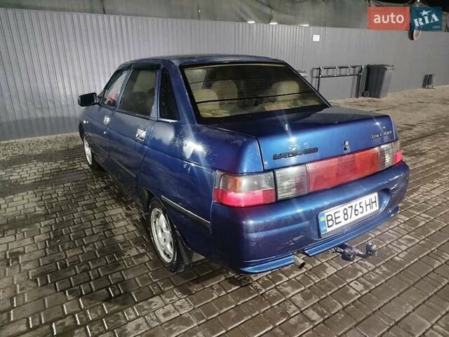Синий ВАЗ 2110, объемом двигателя 1.6 л и пробегом 223 тыс. км за 1700 $, фото 1 на Automoto.ua