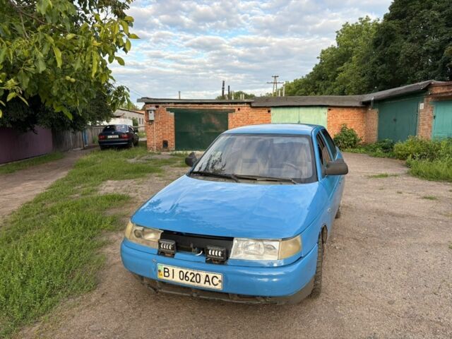 Синий ВАЗ 2110, объемом двигателя 1.6 л и пробегом 100 тыс. км за 867 $, фото 1 на Automoto.ua