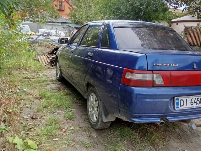 Синий ВАЗ 2110, объемом двигателя 1.6 л и пробегом 280 тыс. км за 1800 $, фото 1 на Automoto.ua