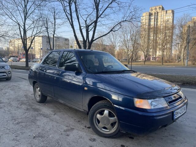 Синий ВАЗ 2110, объемом двигателя 1.6 л и пробегом 125 тыс. км за 2350 $, фото 1 на Automoto.ua