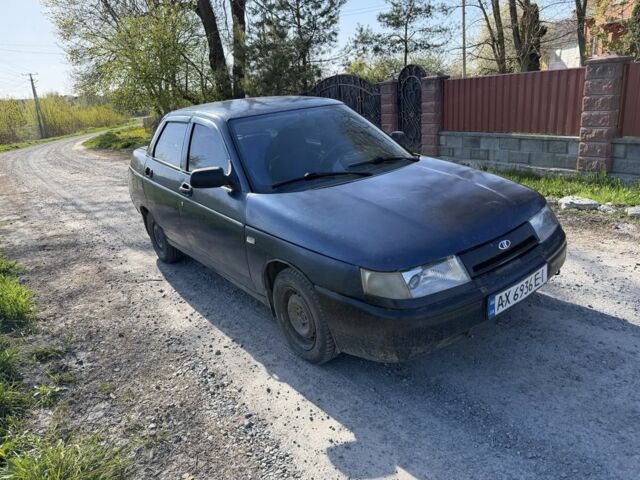 Синий ВАЗ 2110, объемом двигателя 1.6 л и пробегом 300 тыс. км за 650 $, фото 1 на Automoto.ua