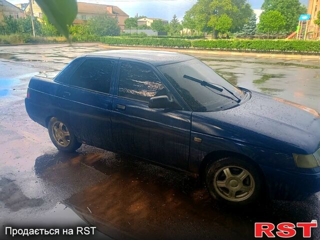 Синий ВАЗ 2110, объемом двигателя 1.6 л и пробегом 360 тыс. км за 1900 $, фото 1 на Automoto.ua