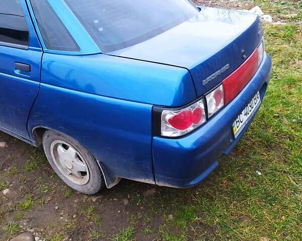 Синий ВАЗ 2110, объемом двигателя 1.6 л и пробегом 200 тыс. км за 1400 $, фото 1 на Automoto.ua