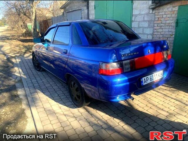 Синий ВАЗ 2110, объемом двигателя 1.6 л и пробегом 254 тыс. км за 2200 $, фото 1 на Automoto.ua