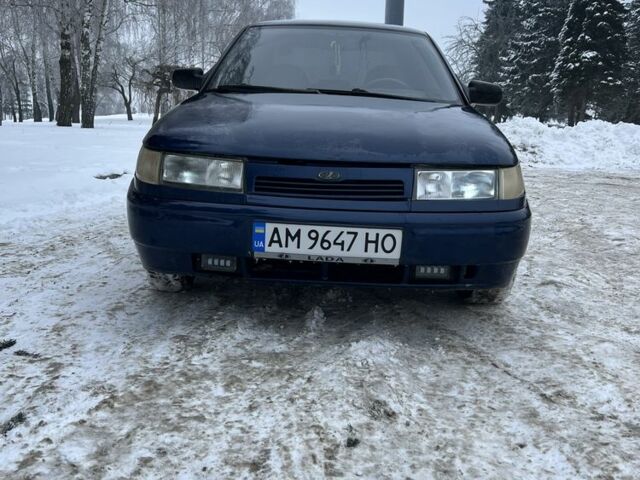Синий ВАЗ 2110, объемом двигателя 1.6 л и пробегом 261 тыс. км за 1600 $, фото 1 на Automoto.ua