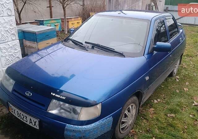 Синий ВАЗ 2110, объемом двигателя 1.6 л и пробегом 170 тыс. км за 2200 $, фото 1 на Automoto.ua