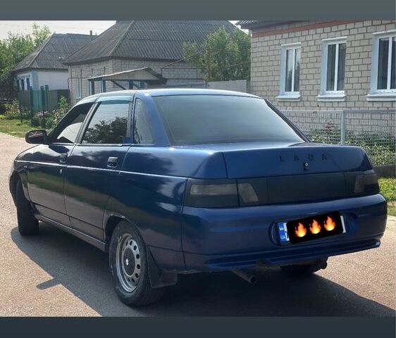 Синий ВАЗ 2110, объемом двигателя 1.6 л и пробегом 150 тыс. км за 1750 $, фото 1 на Automoto.ua