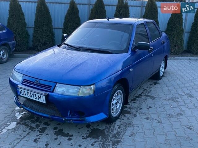 Синий ВАЗ 2110, объемом двигателя 1.6 л и пробегом 250 тыс. км за 1600 $, фото 1 на Automoto.ua