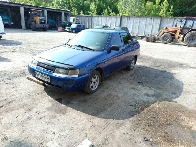 Синий ВАЗ 2110, объемом двигателя 1.6 л и пробегом 243 тыс. км за 1100 $, фото 1 на Automoto.ua