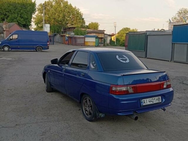 Синій ВАЗ 2110, об'ємом двигуна 1.6 л та пробігом 350 тис. км за 2100 $, фото 1 на Automoto.ua