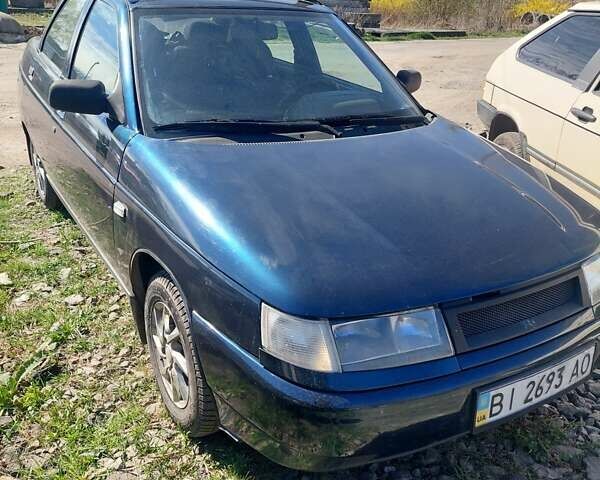 Синий ВАЗ 2110, объемом двигателя 1.6 л и пробегом 220 тыс. км за 2100 $, фото 1 на Automoto.ua