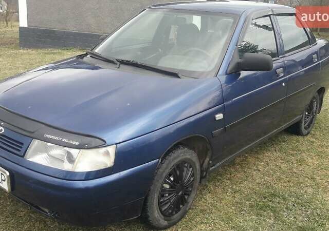Синий ВАЗ 2110, объемом двигателя 1.6 л и пробегом 123 тыс. км за 2200 $, фото 1 на Automoto.ua