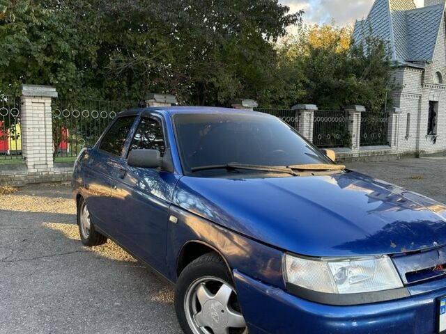 Синий ВАЗ 2110, объемом двигателя 1.6 л и пробегом 300 тыс. км за 1250 $, фото 1 на Automoto.ua