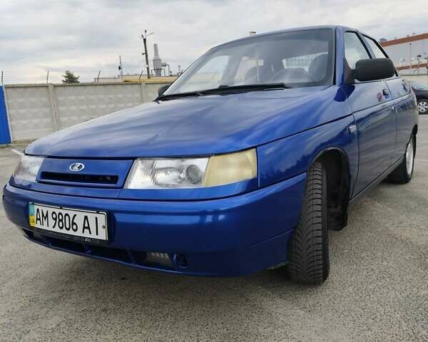 Синий ВАЗ 2110, объемом двигателя 1.6 л и пробегом 170 тыс. км за 2500 $, фото 1 на Automoto.ua