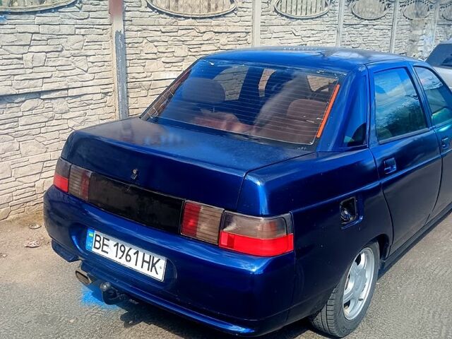 Синий ВАЗ 2110, объемом двигателя 1.6 л и пробегом 350 тыс. км за 2300 $, фото 1 на Automoto.ua