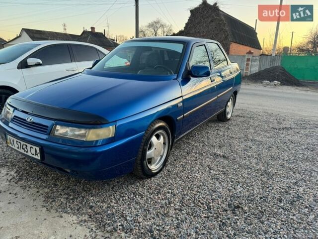 Синий ВАЗ 2110, объемом двигателя 1.6 л и пробегом 198 тыс. км за 3000 $, фото 1 на Automoto.ua