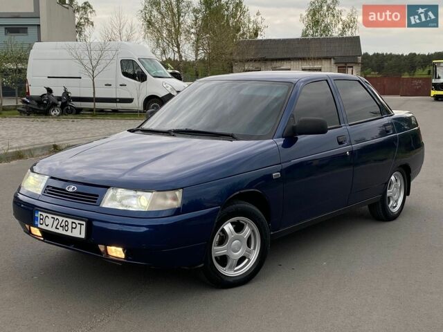 Синий ВАЗ 2110, объемом двигателя 1.6 л и пробегом 62 тыс. км за 2400 $, фото 1 на Automoto.ua