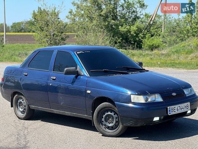 Синий ВАЗ 2110, объемом двигателя 1.6 л и пробегом 209 тыс. км за 2200 $, фото 1 на Automoto.ua